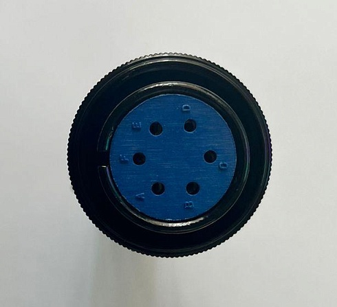 Разъем AMPHENOL PLUG FEMALE 6-PIN